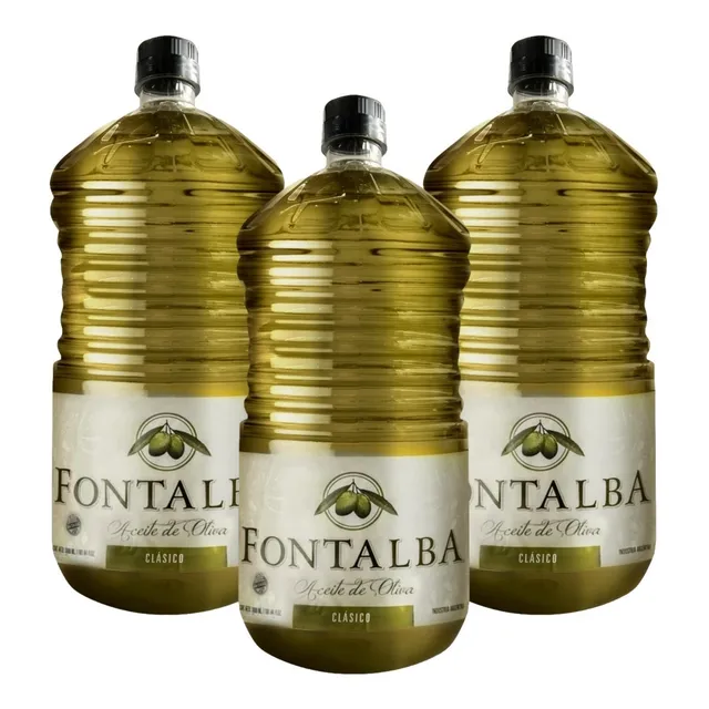 Aceite Oliva Virgen Fontalba Intenso San Juan Sin Tacc 3l X3