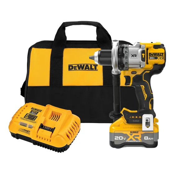Perforador Percutor Inalámbrico Dewalt 20 V Max Xr 1/2 Pulga