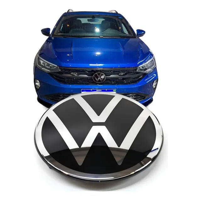 Emblema Da Grade Dianteira Vw Nivus 2021 2022 2023 Acc