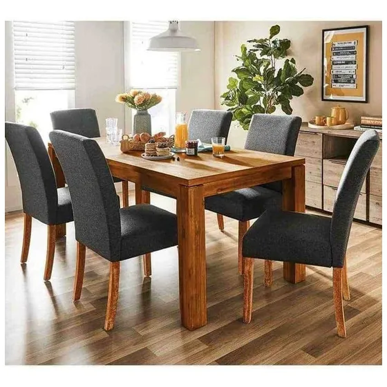 Juego De Comedor Arezzo 6 Puestos Linea Nordica