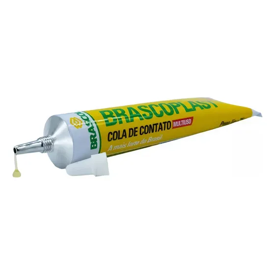 Cola De Contato Adesivo Sapateiro Brascoplast Multiuso Sem Tolueno 75g Imagen - 2/6