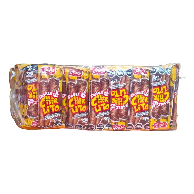 Doble Chirlitos Suffle Crema Chocolate 40 Uni De 25 Gr