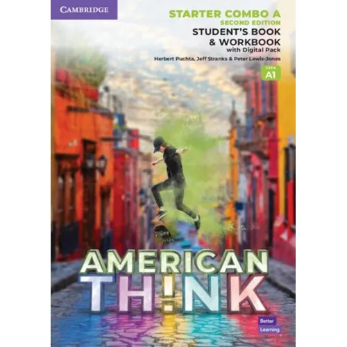American Think Starter Combo A Students Book and Workbook with Digital Pack 2nd ed de Puchta Herbert Editorial Cambridge University edicion 2 en ingles americano