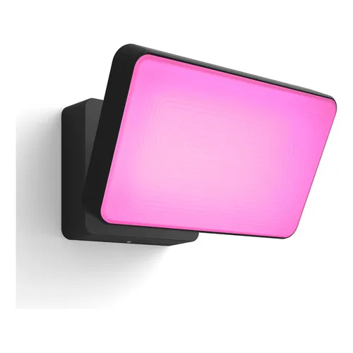 Reflector Philips Hue Foco Proyector De Area Rgb Discover Color de la carcasa Negro