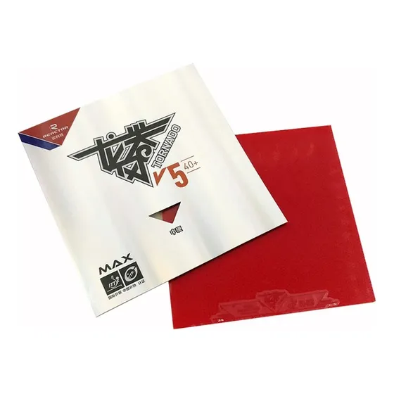 Goma Tenis De Mesa Reactor Tornado V5 Ping Pong Ittf