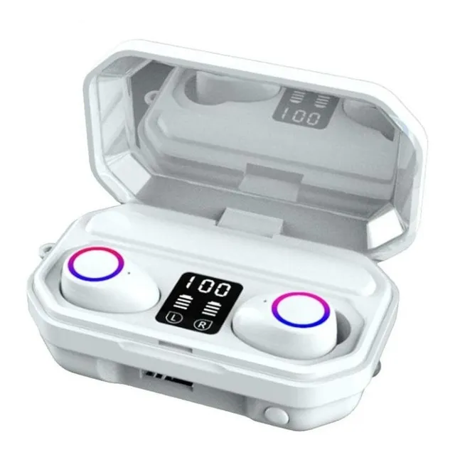 Audifonos Bluetooth Inalámbricos Tws M12 Estuche 2000 Mah