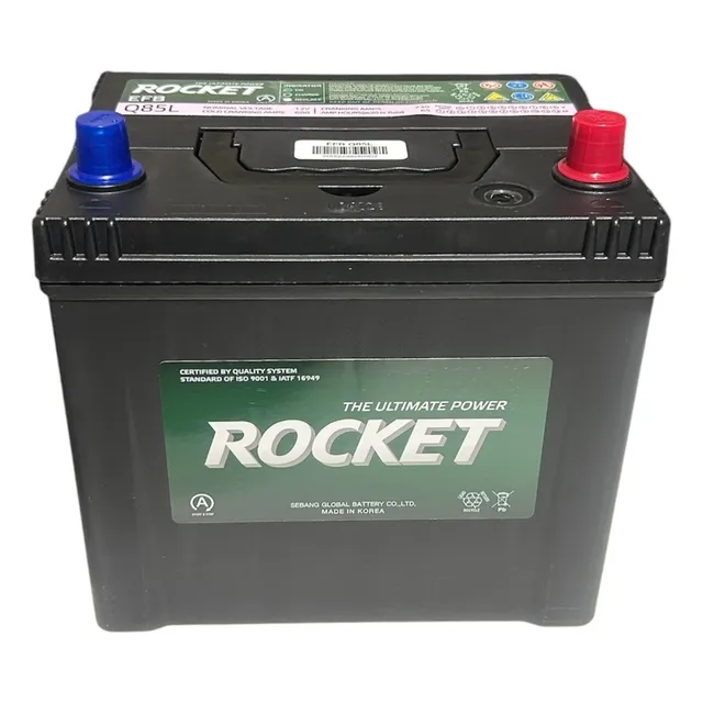 Bateria Start Stop Q85 Rocket 65ah 600cca Mazda 3 Cx3 Cx5 Derecho