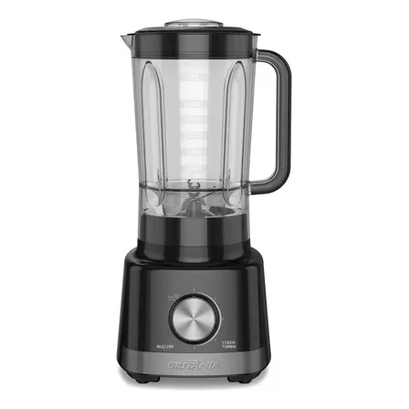Liquidificador Blq1280p Pro Maxx 6 1150w Britânia Preto