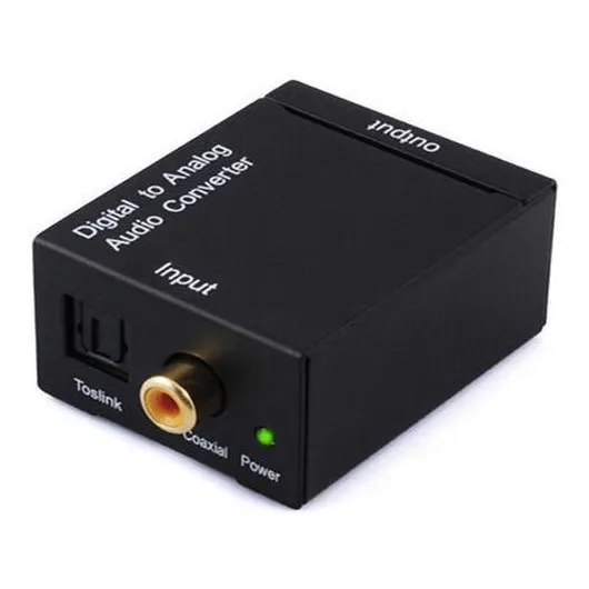 Convertidor De Audio Digital Óptico A Analogico Rca