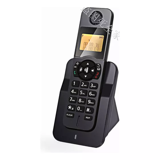 Teléfono Geekr D1005 Inalámbrico Digital - Color Negro