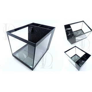 Aquário 21,5 Lts Cubo Nano Sump Filtro Traseiro Marinho Fish Aquário 21,5 Lts Cubo Nano Sump Filtro Traseiro Marinho Fish