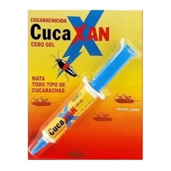 Cucaxan Cucarachas Jeringa 6gr Cebo Gel