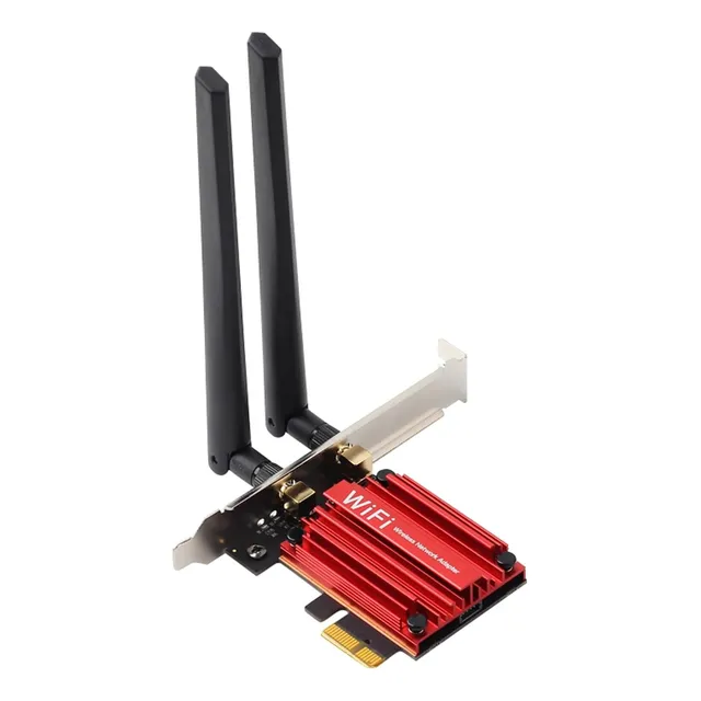 Tarjeta De Red Pci-e Inalámbrica Wifi 6e 1800mbps Bluetooth