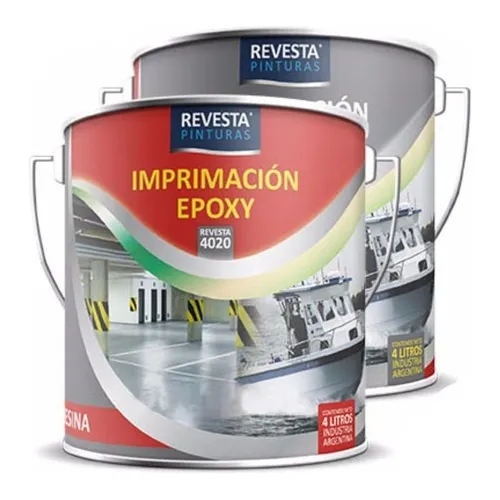 Imprimacion Epoxi Revesta 4020 Sopleteable 1lt Pintumm
