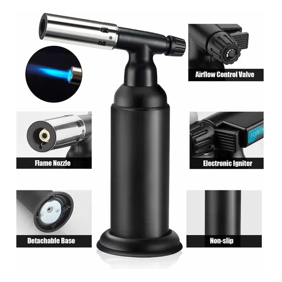 Antorcha Butano Soplete Recargable Para Cocinar Llama Ga