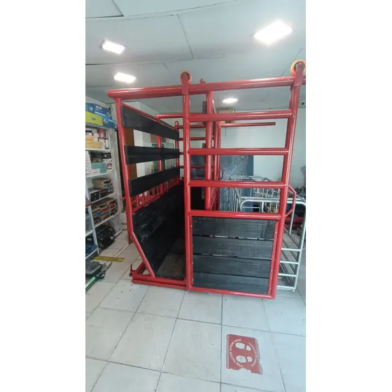 Báscula Ganadera Con Corral.