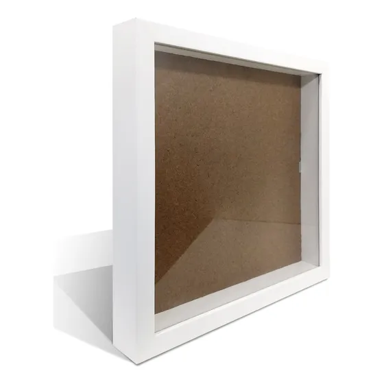 Moldura Caixa Alta 30x30 3cm De Espaço Interno