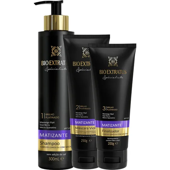Kit Completo Spécialiste Matizante Violeta Bio Extratus 300