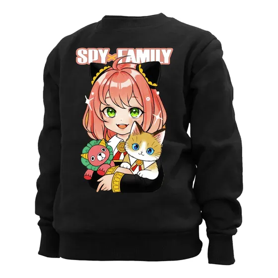 Buzo Algodón Felpa Spy X Family Anya Mundogeek Anime