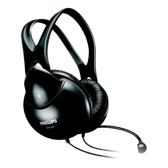 Auriculares Philips Shm1900 Shm1900/00 Negro