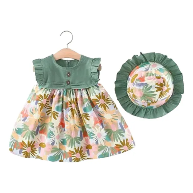 Vestido Floral Bebe  Niñas Importado