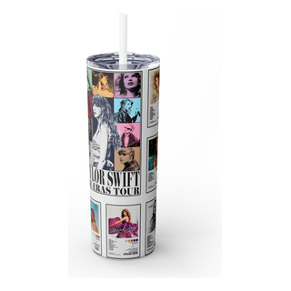 Termo Skinny Tumbler 20 Oz - Taylor Swift Portada Album Termo Skinny Tumbler 20 Oz - Taylor Swift Portada Album