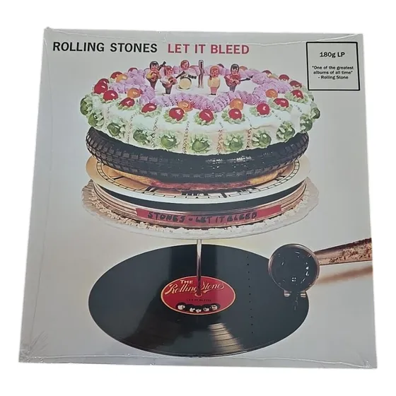 Rolling Stones Lp Let It Bleed Lacrado Disco Vinil