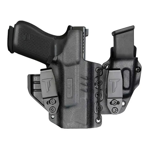 Coldre Cintura Ambidestro Cytac Glock G19 Compatível Gen 1-5 Preto Coldre Cintura Ambidestro Cytac Glock G19 Compatível Gen 1-5 Preto
