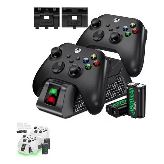 Estación De Carga Dual Para Series Con 2 Baterías