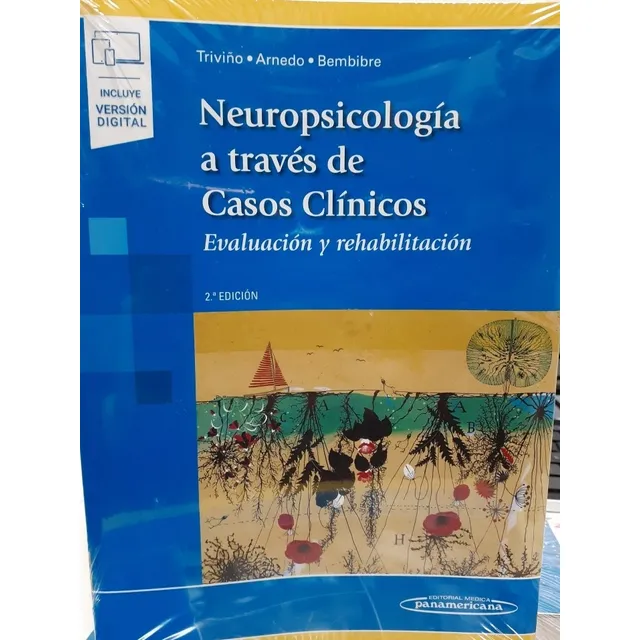 Libro Neuropsicología a través de casos clínicos de Mónica Triviño Mosquera 2da edición tapa blanda 2021
