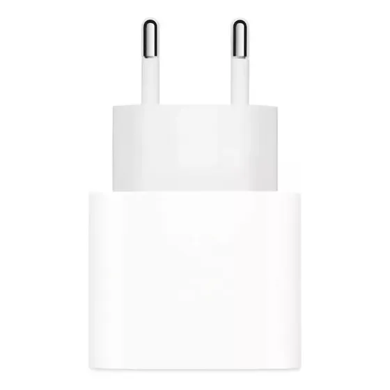 Cargador Power Adapter Usb Tipo C 20w Para iPhone Y Android Color Blanco | Cuotas sin interés