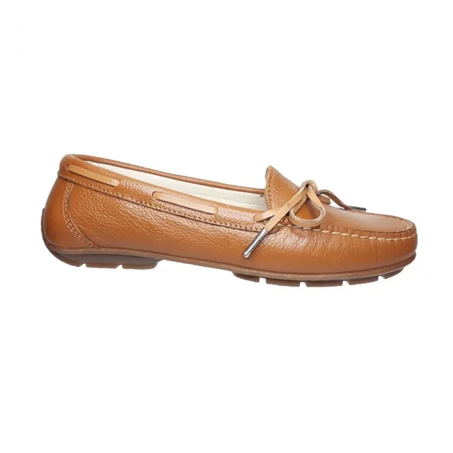 Mocasín Mega Mujer 2182 Cuero Goma