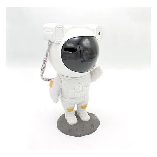 Proyector Lámpara Luz Led Galaxia Astronauta Ho442 Color de la estructura Blanco