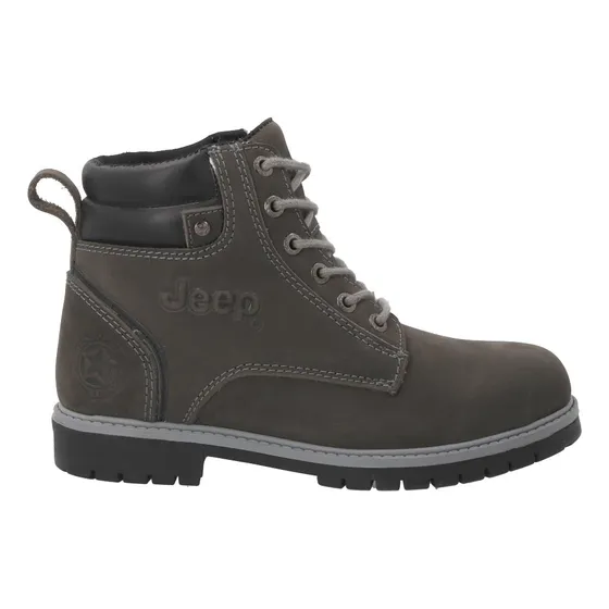 Botas Jeep 3822 Para Hombre En Piel Botines Casuales Suaves