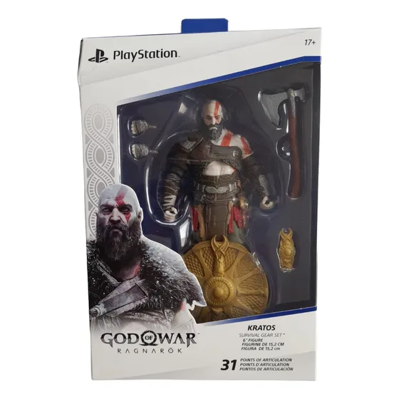 Juguete Figura Muñeco Kratos God Of War Nuevo