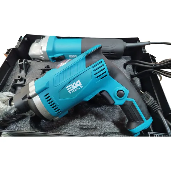 Combo Pulidora 1100w Y Taladro 850w Profesional+discos