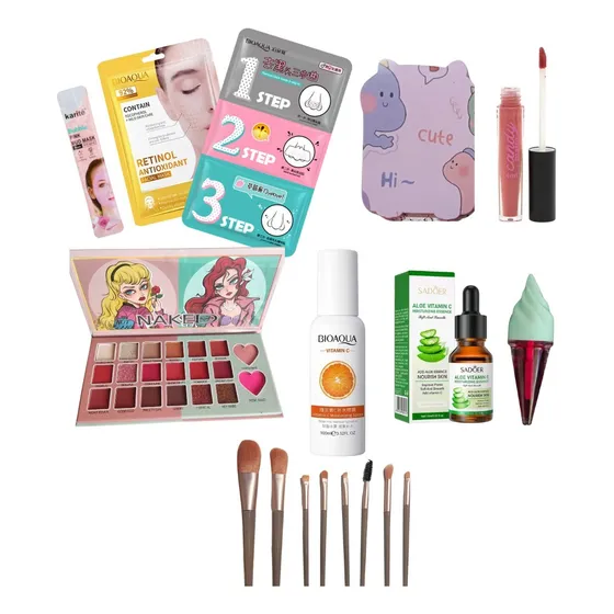 Kit X 10 Maquillaje Abril Promocion Mayorista Madres 
