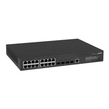 Switch 16 Puertos Dahua Adm Gigabit Rack Dh-as4300-16gt-4gf