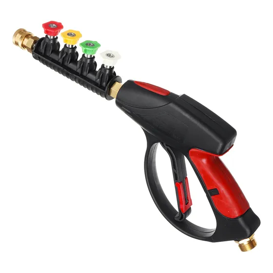 Pistola Corta Para Hidrojet Con Extensión Y Picos 4000psi 