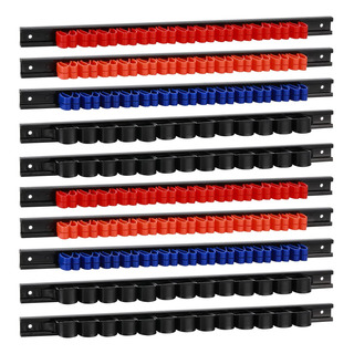 10 Pcs Screwdriver & Wrench Holder Organizer, Hand Tool Hold 10 Pcs Screwdriver & Wrench Holder Organizer, Hand Tool Hold