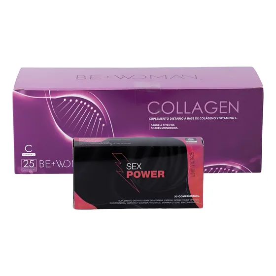 Kit Potenciador Energizante Y Colágeno Hidrolizado 25 Sobres