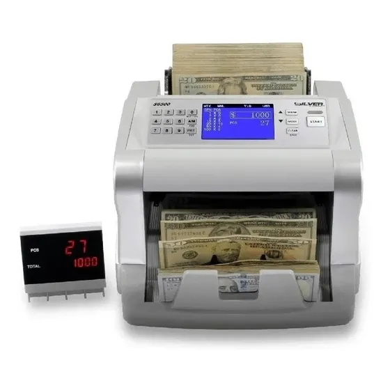Contadora Y Detectora Mult-moneda Silver S6500 1año Gta