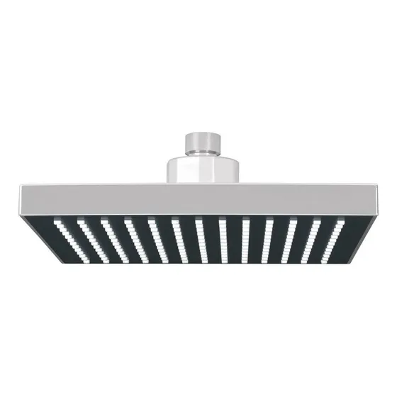 Regadera Cuadrada 8 Abs Cromo Sin Brazo Foset 46737