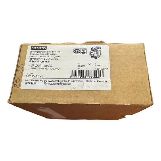 Guardamotor Siemens 3rv2021-4ba20 