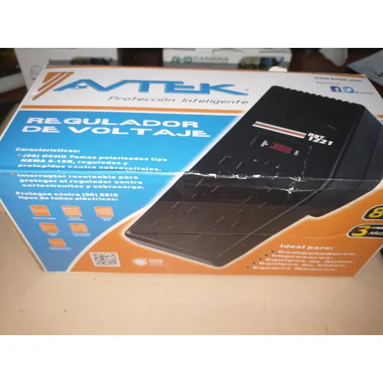 Regulador De Voltaje Avtek 1200va Rt1221