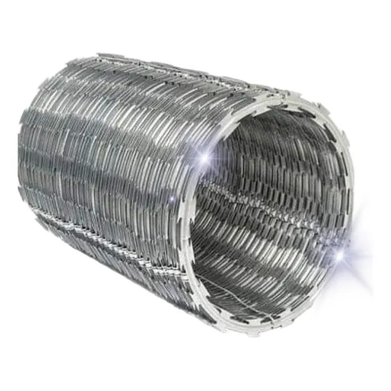 Alambre Concertina Simple Para Cerco Navajas 30cm X10 Mts