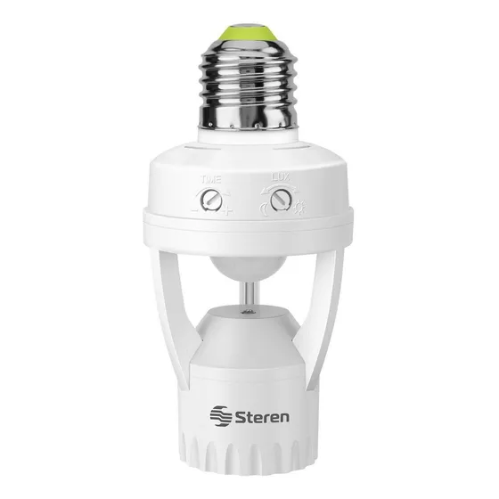 Pack 4 Pz Socket Con Sensores De Movimiento Y Luminosidad