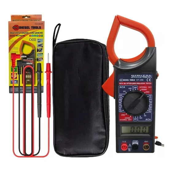 Tester Multimetro Pinza Amperimetrica Digital Diesel Tools