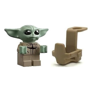 Lego Star Wars: The Child - Grogu - Baby Yoda Minifigure Con Lego Star Wars: The Child - Grogu - Baby Yoda Minifigure Con