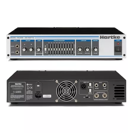 Hartke Ha2500 Cabezal Para Bajo 250 Watts Con Compresor